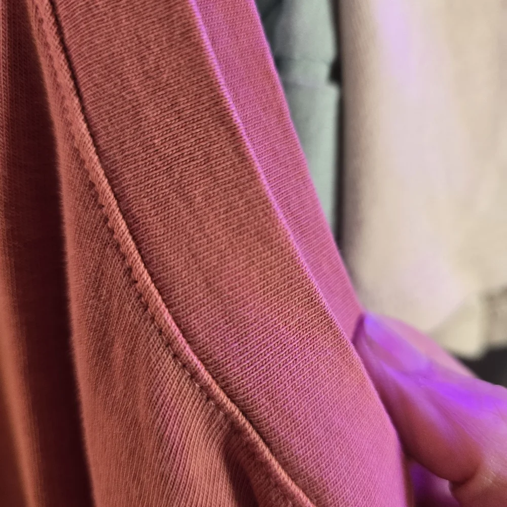 XXL NWT OLD NAVY Rusty Peach Dress 25-27"Ptp 41"Long 100 Cotton SOFT 2 Pckts - Picture 8 of 12